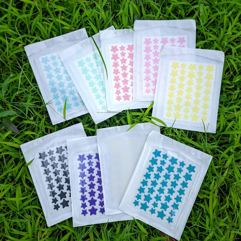 【新品上市】日系星星痘痘贴隐形可爱祛痘痘贴修复遮瑕吸脓豆豆贴,淘宝优惠券,粉丝福利购,淘宝优惠卷