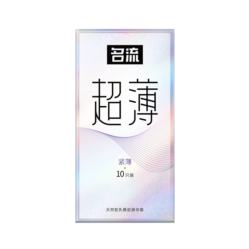 名流45mm超小号避孕套49mm超薄裸入正品男用迷你超紧安全套紧绷型 - 图0