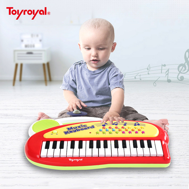 toyroyal日本玩具仿真手风琴电子琴 toyroyal皇室玩具电子琴玩具/儿童电子琴