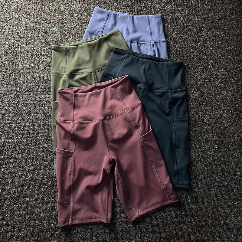 清货价裸感高腰提臀运动短裤透气跑步训练健身裤女瑜伽五分裤,淘宝优惠券,粉丝福利购,淘宝优惠卷