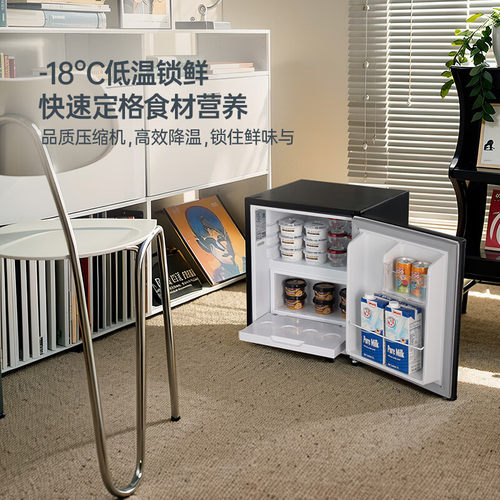 HCK哈士奇 BC-46BKA 母婴冰箱家用小型迷你冷藏冷冻婴儿母乳储奶 - 图2
