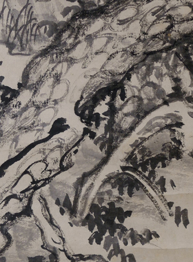弘仁天都峰图高清微喷画稿