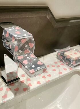 旅行隔脏膜酒店一次性蓝膜马桶洗手池开关桌子防污膜旅游便携神器