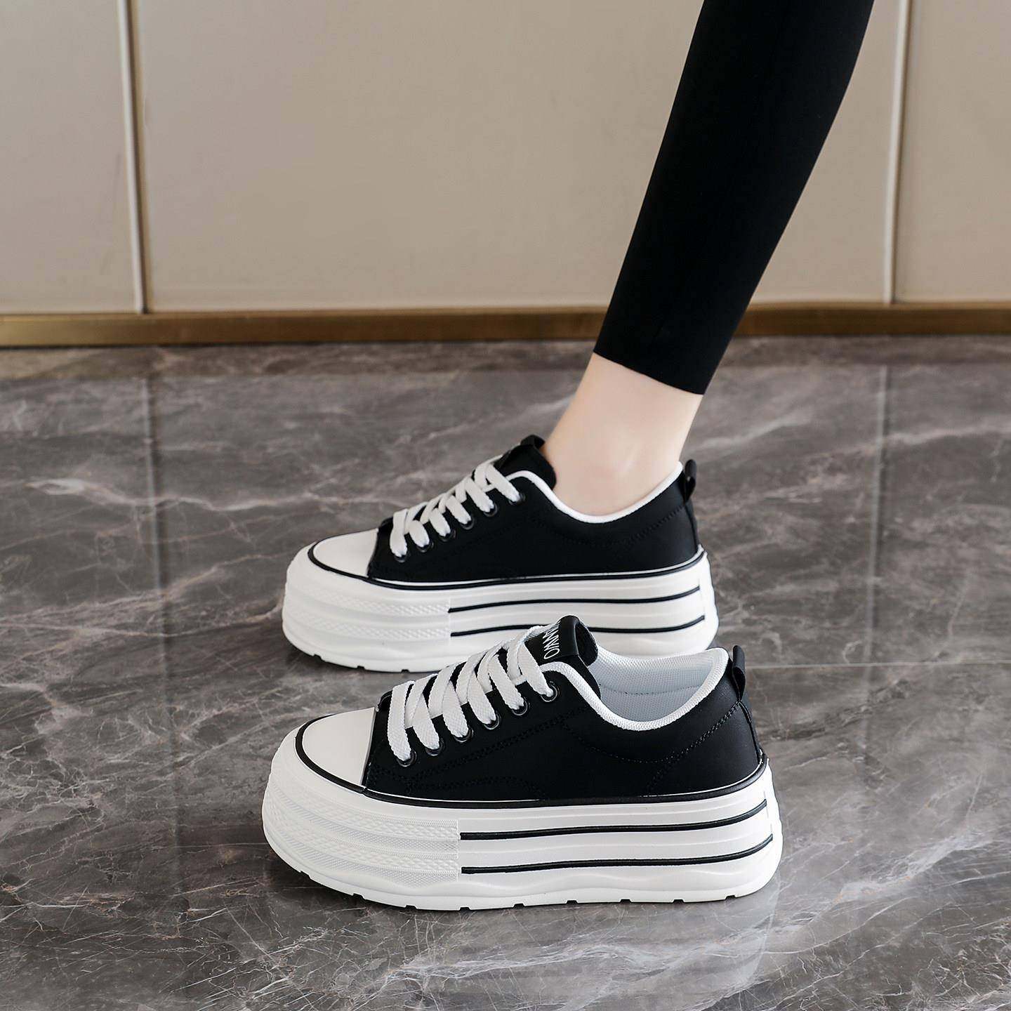 春厚底小白鞋2026新款春季运动34码百搭松糕增高板0119k,淘宝优惠券,粉丝福利购,淘宝优惠卷