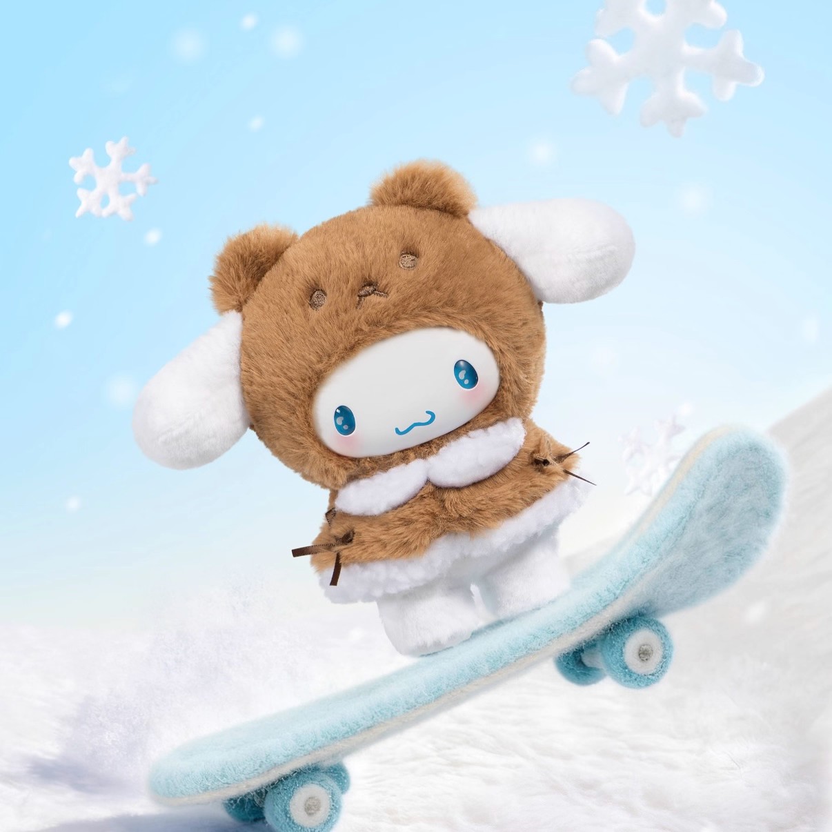 MINISO名创优品三丽鸥小斗篷系列搪胶毛绒盲盒潮玩挂件女生礼物 - 图0