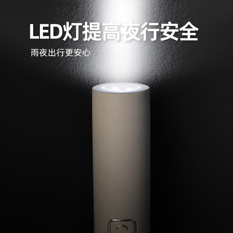 雨伞全自动男士反向大号加固防晒女晴雨两用带LED照明车载折叠伞