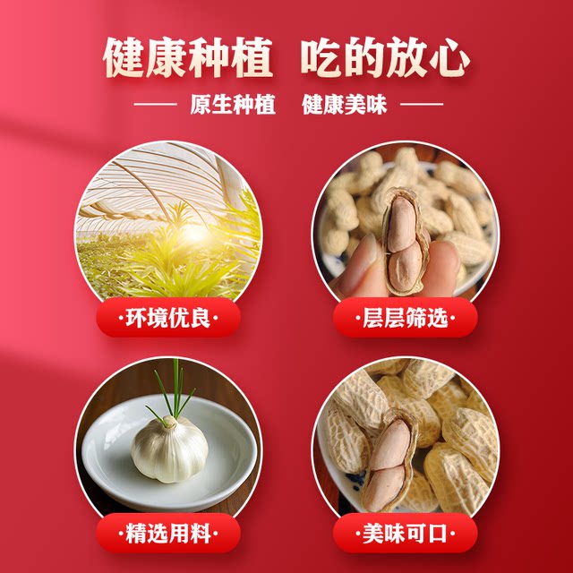 Guanhua Garlic Peanut Roasted New Year's Eve Snacks