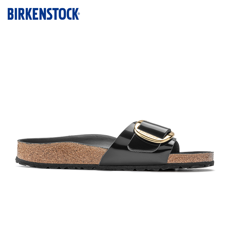 BIRKENSTOCK勃肯软木拖鞋女款Madrid Big Buckle系列-图0