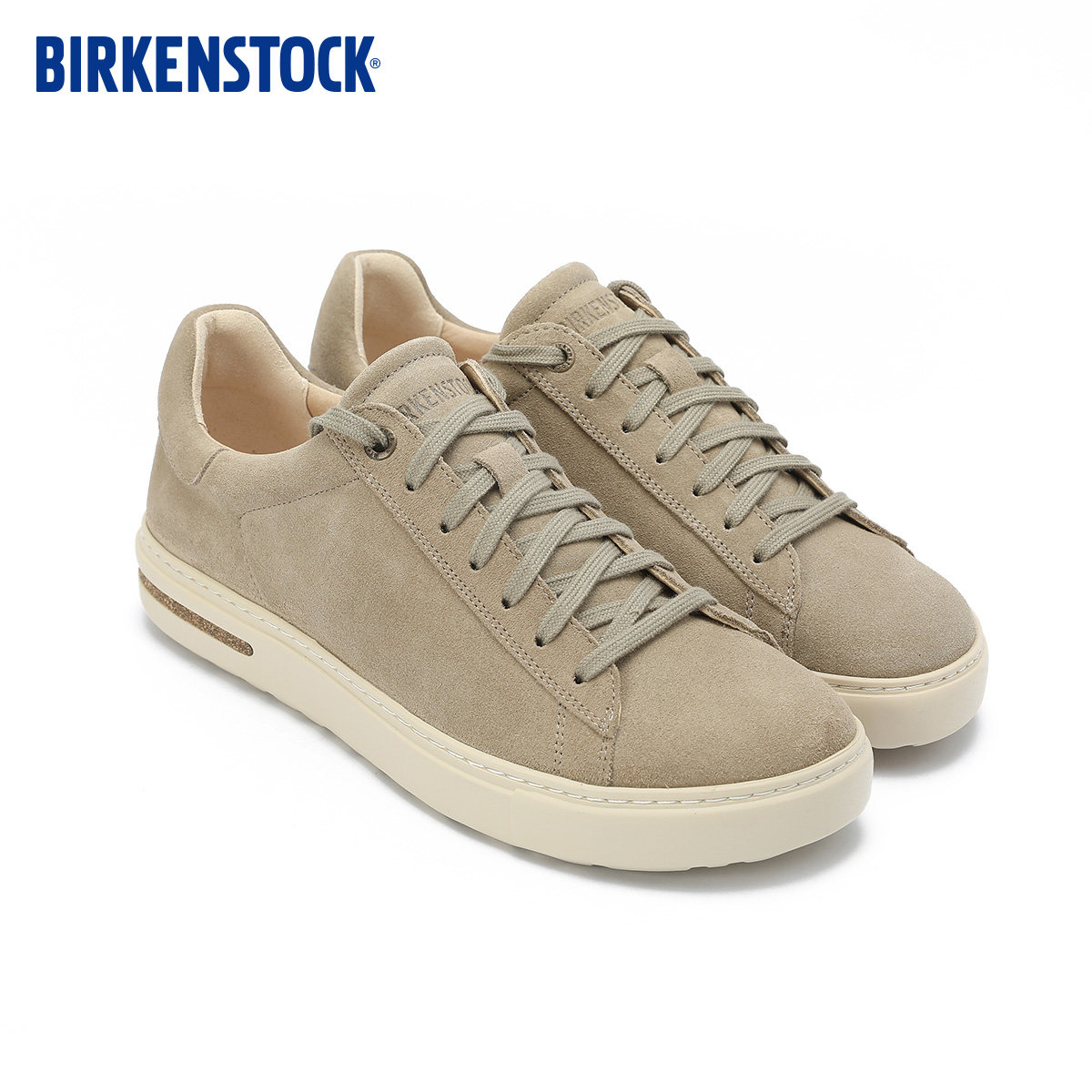 BIRKENSTOCK勃肯德国进口新品男女款绒面革Bend低帮系带休闲板鞋,淘宝优惠券,粉丝福利购,淘宝优惠卷
