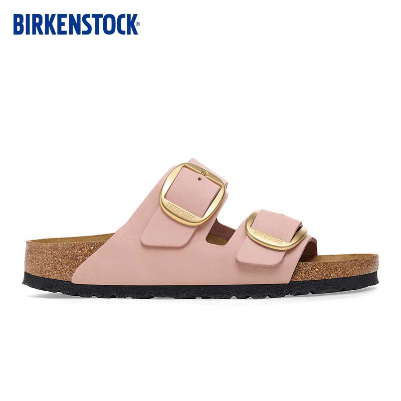 BIRKENSTOCK勃肯软木拖鞋女款时尚大巴扣凉拖Arizona 系列 - 图0