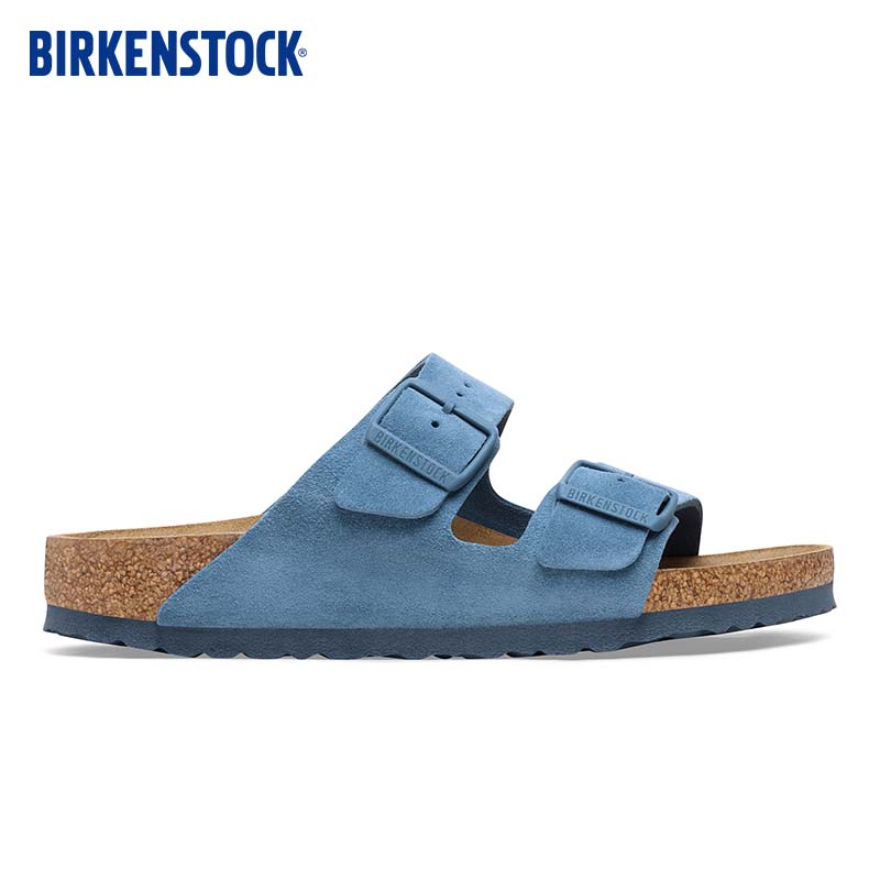 BIRKENSTOCK勃肯德国软木拖鞋舒适女款双扣凉拖Arizona系列 - 图0