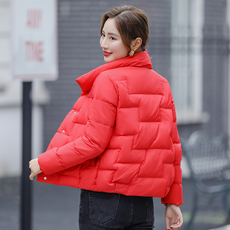 2021年冬新款立领超轻薄轻便白鸭绒 菲帛奈羽绒服