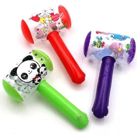 儿童卡通热销玩具充气小锤子 捏捏叫礼物带铃铛充气榔头厂家 - 图3