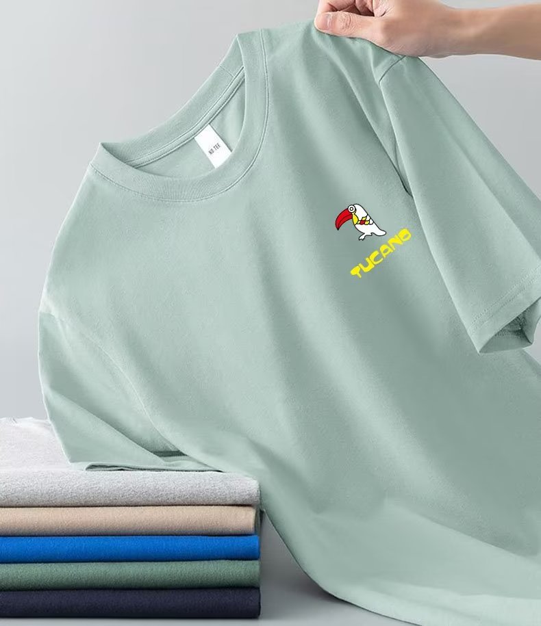 【拍2件】啄木鸟夏季罗马短袖t恤