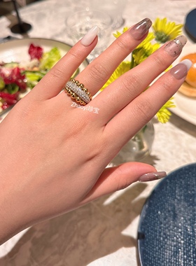 18k黄金 钻石戒指   定金