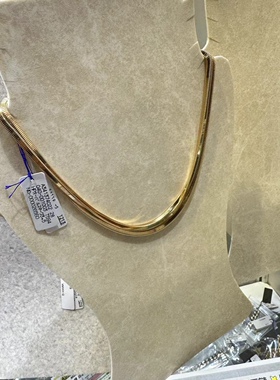 18k金 高级百搭日式蛇骨项链 定制款 亲测不夹头发！！不怕折！！