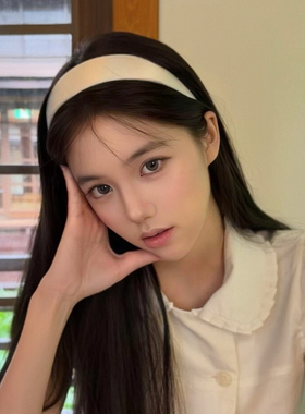 宽边高级感白色发箍女2026新款春夏日常外戴发卡头箍轻奢气质头饰
