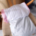 Phiên bản Hàn Quốc của Hàn Quốc ba lớp vải cotton thủ công gối kiều mạch lõi lụa kiều mạch chăm sóc sức khỏe gối cổ gối - Gối gối cao su non Gối