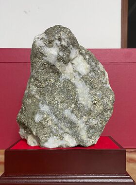金都金石金矿石原石桌面摆件办公摆件礼品送礼开业大吉金山送底座