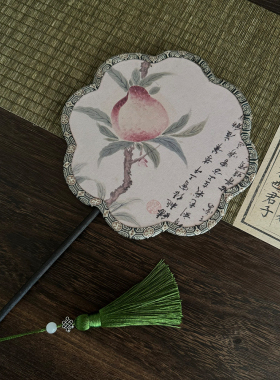 古风走秀旗袍跳舞蹈迷你苏州团扇