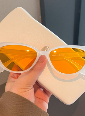 辣妹超酷猫眼小脸太阳镜