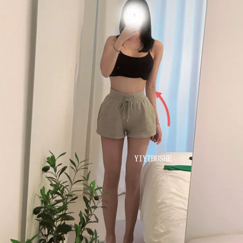 韩国代购正品PS172裤型超赞 超好看显瘦高腰A字型宽松休闲短裤女,淘宝优惠券,粉丝福利购,淘宝优惠卷