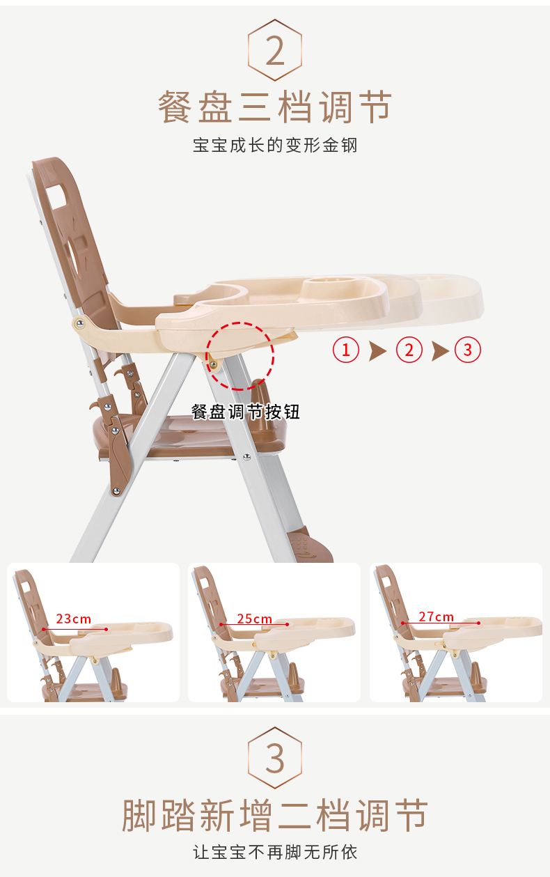 宝宝餐椅可折叠便携式儿童家用多功能BB吃饭座椅婴儿童餐桌座椅子