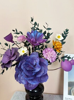 【星夜】油画系列干花套装手工干花花束永生花台面摆放家居装饰