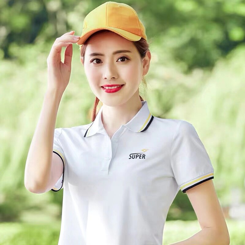 2021新款翻领纯棉针织有领polo衫 米腾T恤