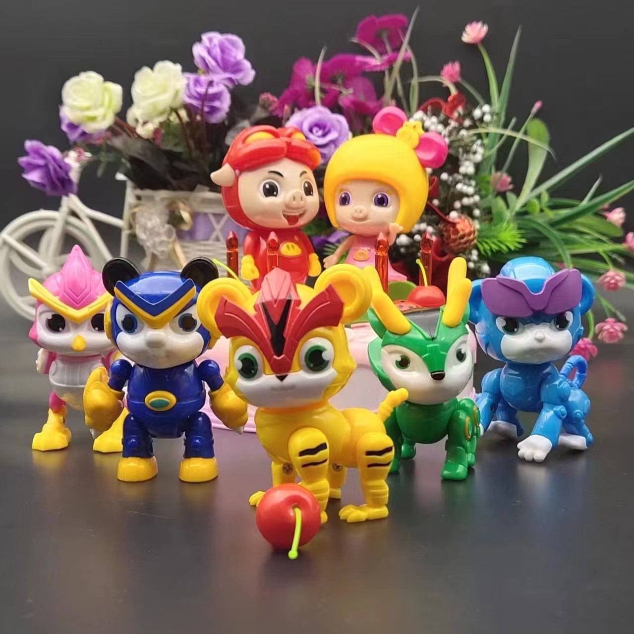 猪猪侠菲菲萌宠阿五益智生日礼品铁拳虎石甲熊冰封鹿迷你儿童玩具,淘宝优惠券,粉丝福利购,淘宝优惠卷