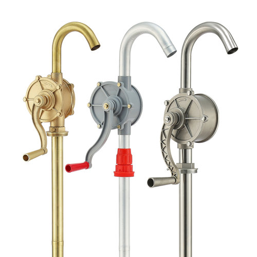 手摇油抽子铝合金手摇油泵防爆油抽 抽油机 手动加油吸油泵油桶泵 - 图3