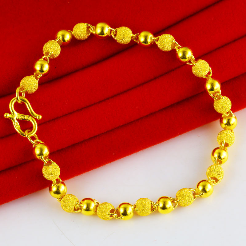 正品9999女士转运珠珠链手链 千影珠宝手饰