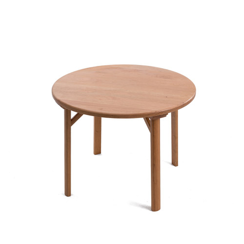 MUMO木墨 厚圆桌 现代樱桃木黑胡桃餐厅实木圆桌小户型餐桌4-6人 - 图3