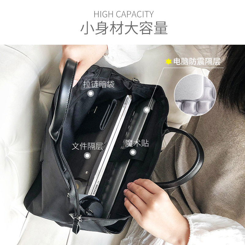 女款女士职业手提单肩斜挎公文包 paulfirled箱包女士包袋