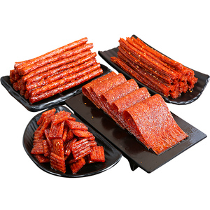 网红辣条抖音同款麻辣零食大礼包