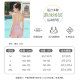 Women's swimsuit 2025 new high-end slim halter neck one-piece women's popular sexy skirt adult hot spring swimsuit