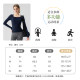 New Liya long-sleeved new fake two-piece sports and fitness clothes