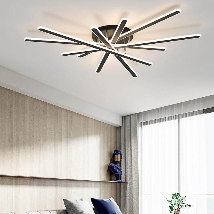 客厅灯2024新款创意长条积木设计客厅主灯北欧极简线条设计餐厅灯,淘宝优惠券,粉丝福利购,淘宝优惠卷