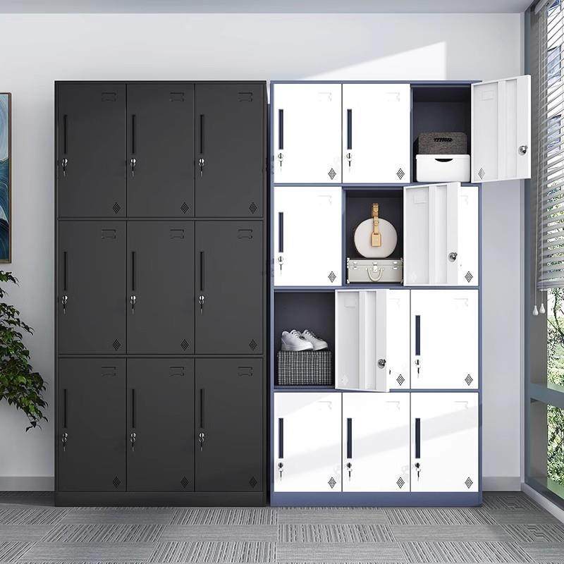 钢制员工更衣柜宿舍换衣柜鞋柜加厚浴室健身房带锁多门存包储物柜,淘宝优惠券,粉丝福利购,淘宝优惠卷