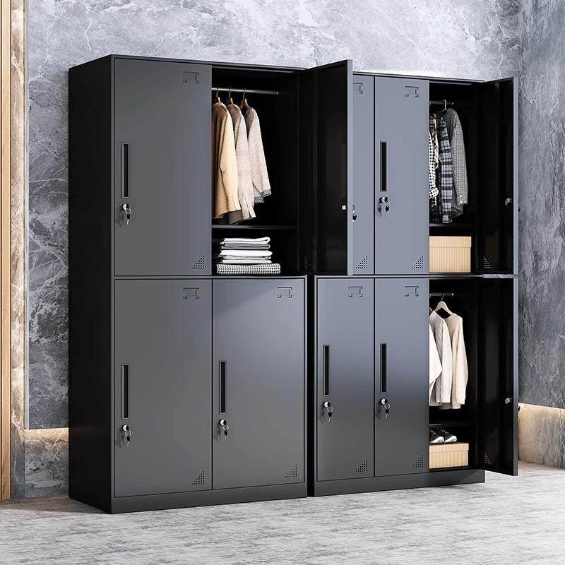 钢制员工更衣柜宿舍换衣柜鞋柜加厚浴室健身房带锁多门存包储物柜,淘宝优惠券,粉丝福利购,淘宝优惠卷