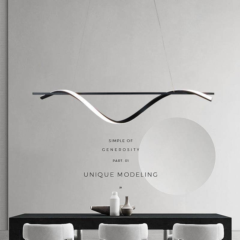 餐厅吊灯简约餐厅灯意式吧台灯具北欧创意长条餐厅吊灯极简餐桌灯,淘宝优惠券,粉丝福利购,淘宝优惠卷