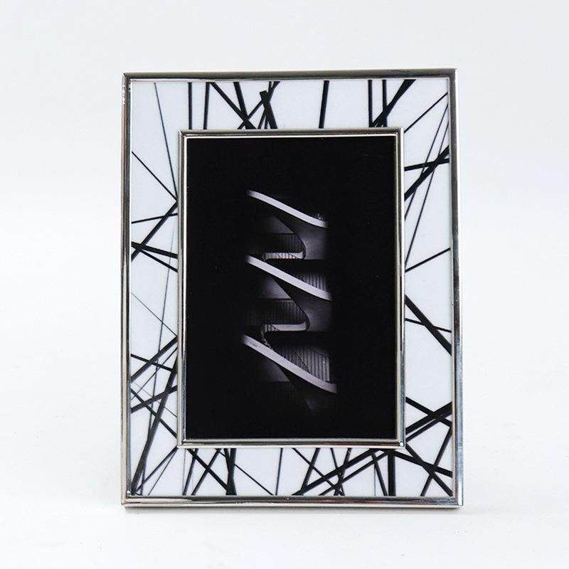 创意个性纹路长方形金属相框摆件风北欧桌面照片摆台家居装饰品,淘宝优惠券,粉丝福利购,淘宝优惠卷