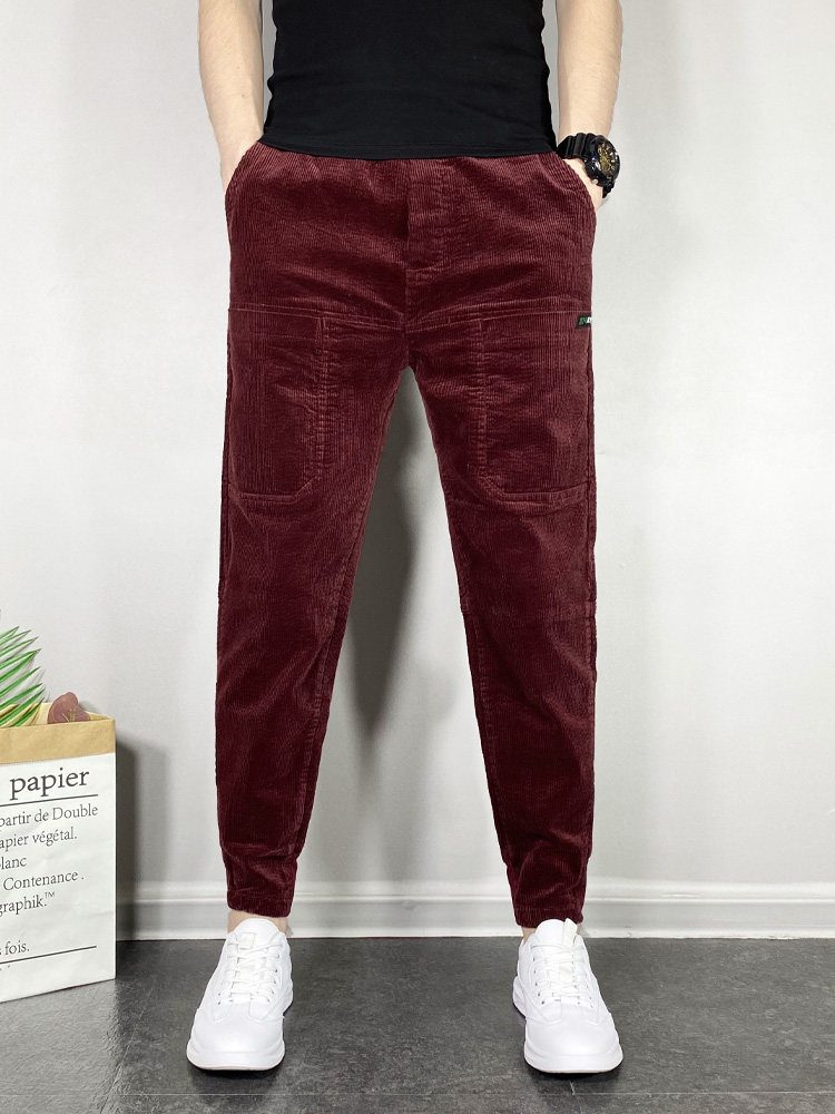 秋冬新款六兜条绒男士灯芯绒休闲裤 zeh休闲裤