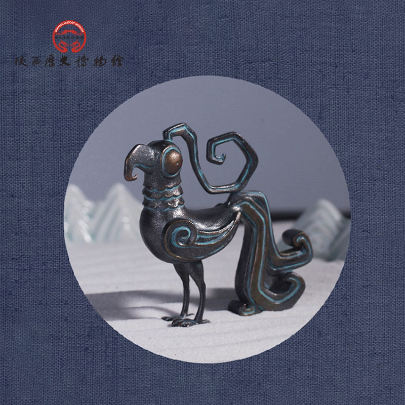 陕西历史博物馆52toys青铜小分队盲盒手办摆件西安特产文创纪念品