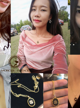 Vintage四叶草项链西德