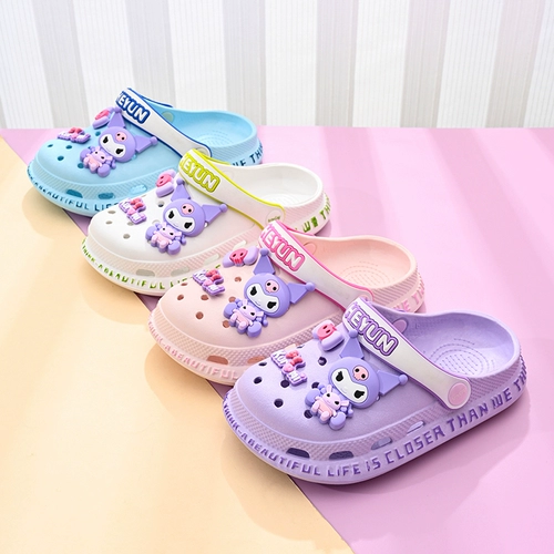 Сандалии, обувь, летние нескользящие тапочки, детские слайдеры для выхода на улицу