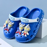 Ultra, детские тапочки для мальчиков, летний детский Ультрамен Тига, нескользящие сандалии