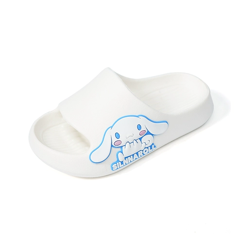 Летние детские тапочки, мультяшные нескользящие слайдеры для принцессы, мягкая подошва