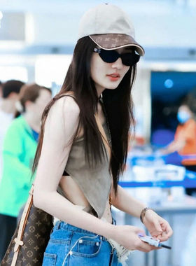 【ChunXi】按头An利！复古猫眼墨镜高级感偏光防紫外线窄框眼镜女