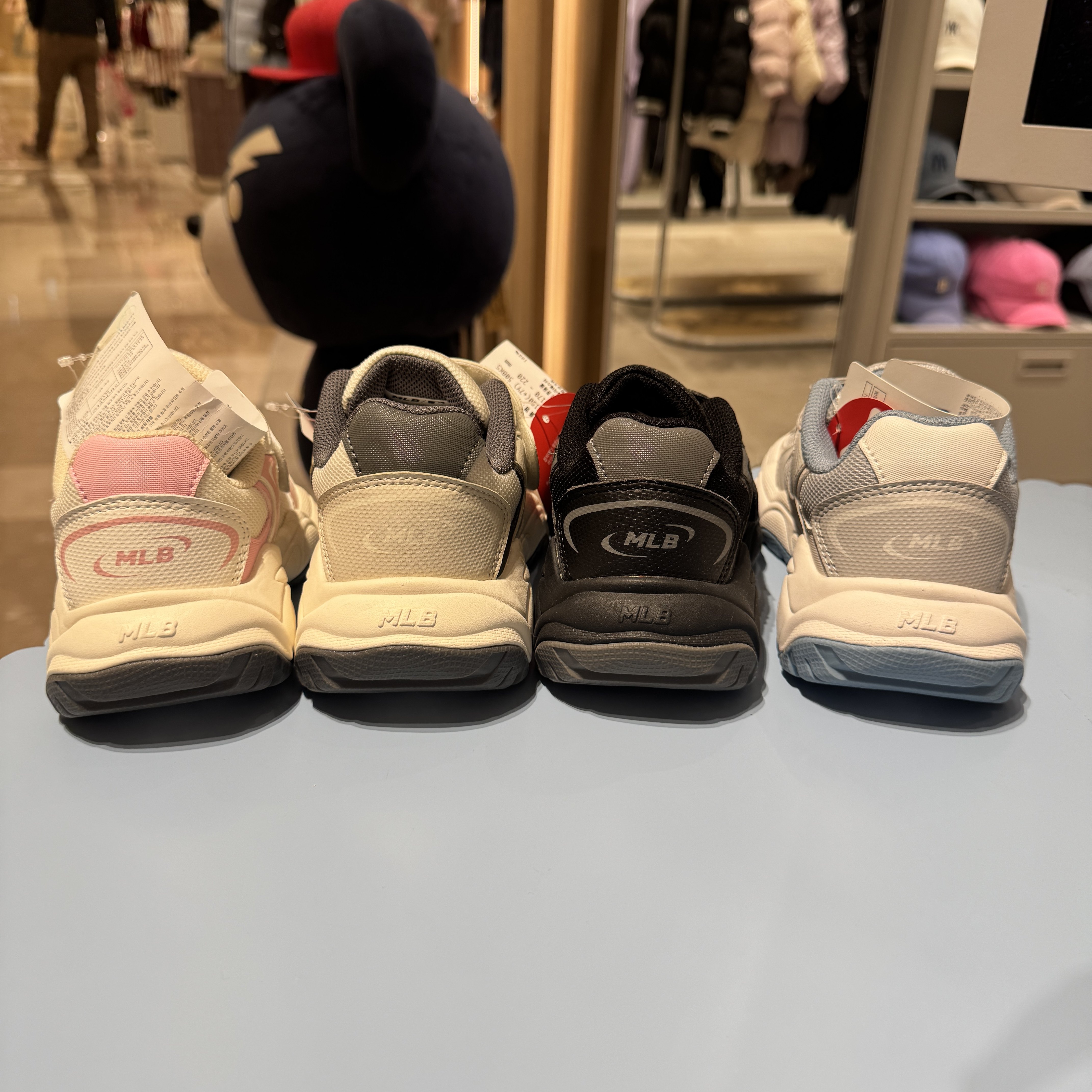 韩国代购MLB儿童时尚百搭休闲粘扣透气运动鞋老爹鞋25秋新款B75N,淘宝优惠券,粉丝福利购,淘宝优惠卷